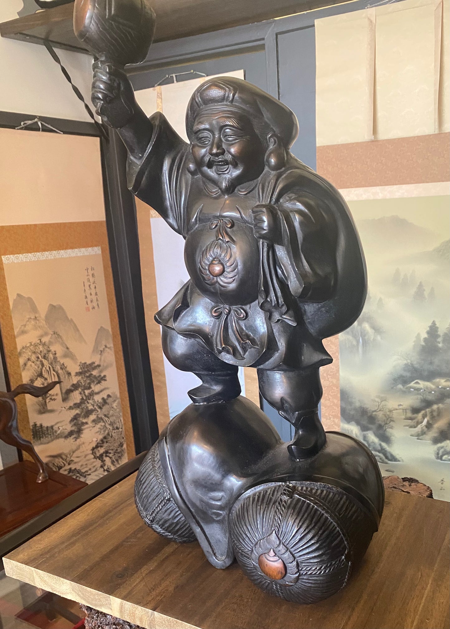Japanese Bronze Okimono