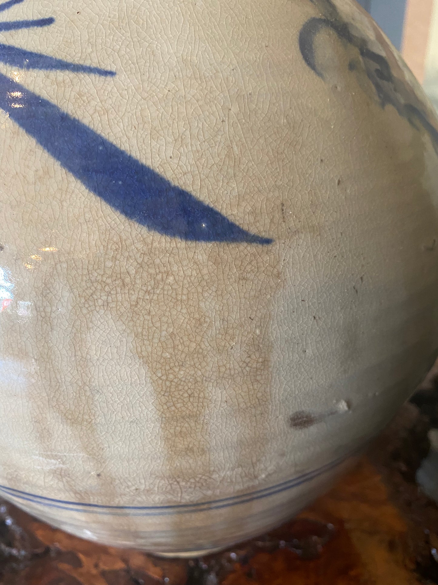 Japanese Ko-Imari Large Sake Bottle