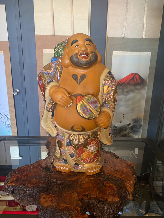 Japanese Kutani Okimono