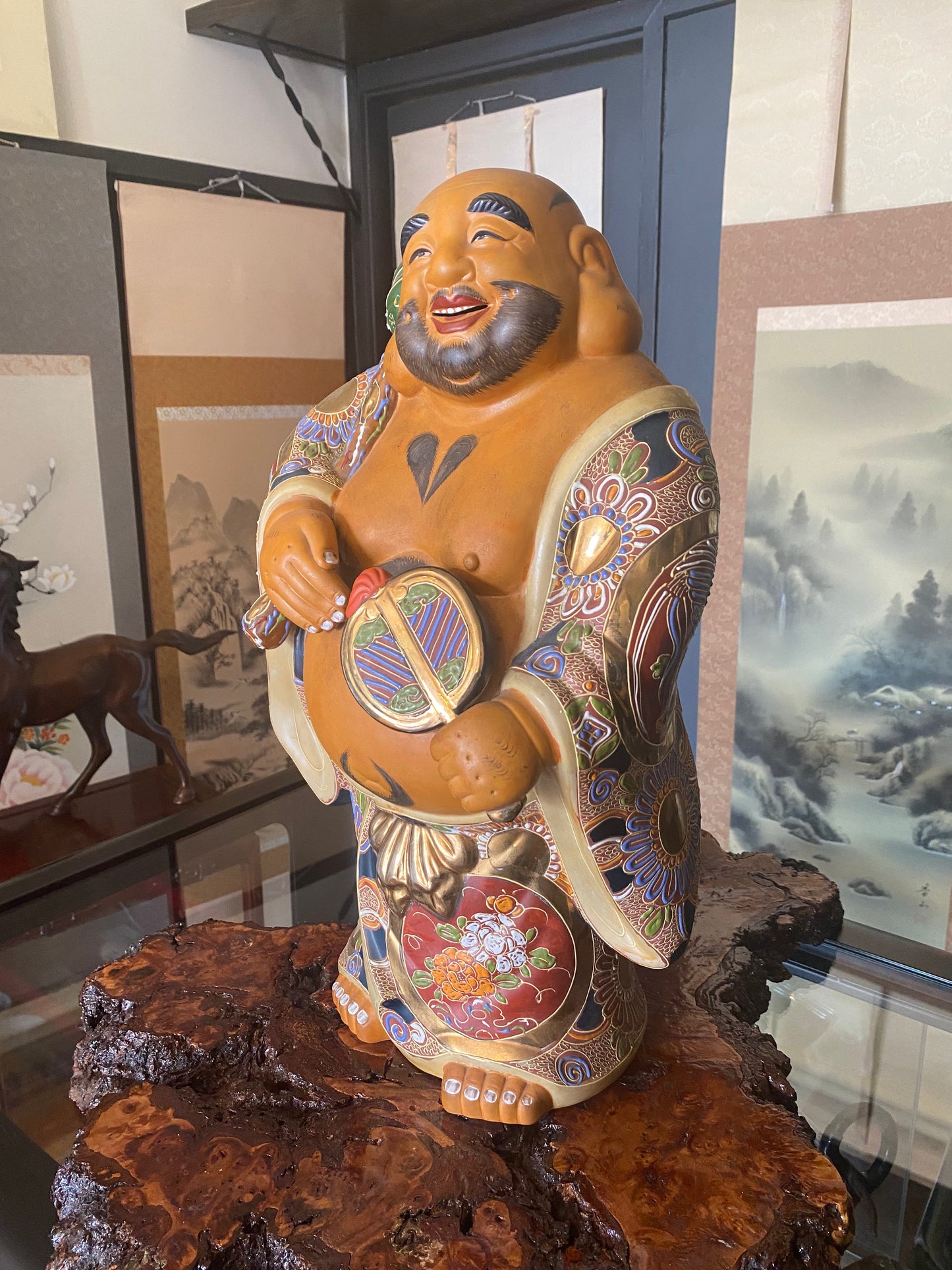 Japanese Kutani Okimono