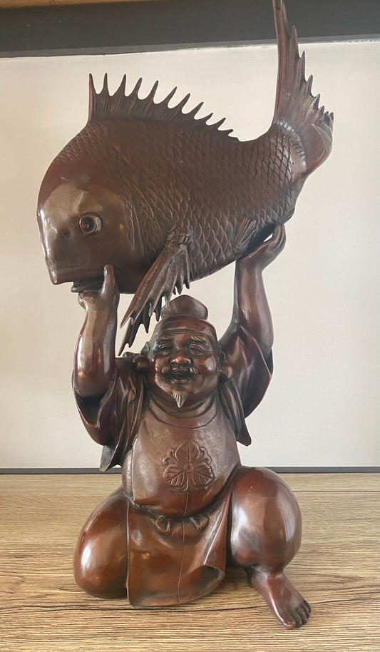 Japanese Bronze Okimono