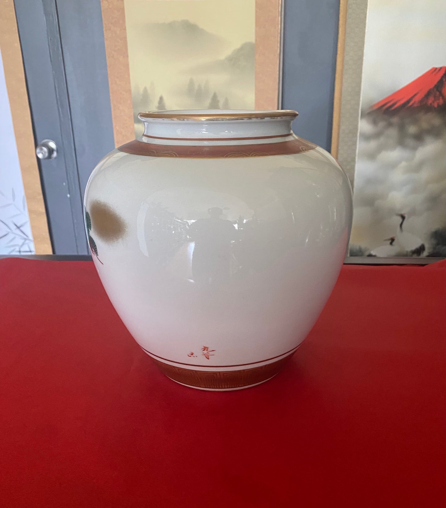 Japanese Kutani Vase