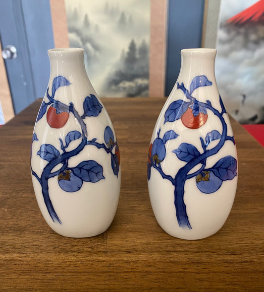 Japanese Kakiemon Sake Bottles 2