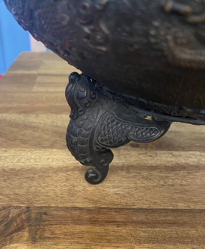 Japanese Bronze Koro Incense Burner