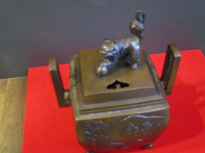 Japanese Bronze Incense Burner