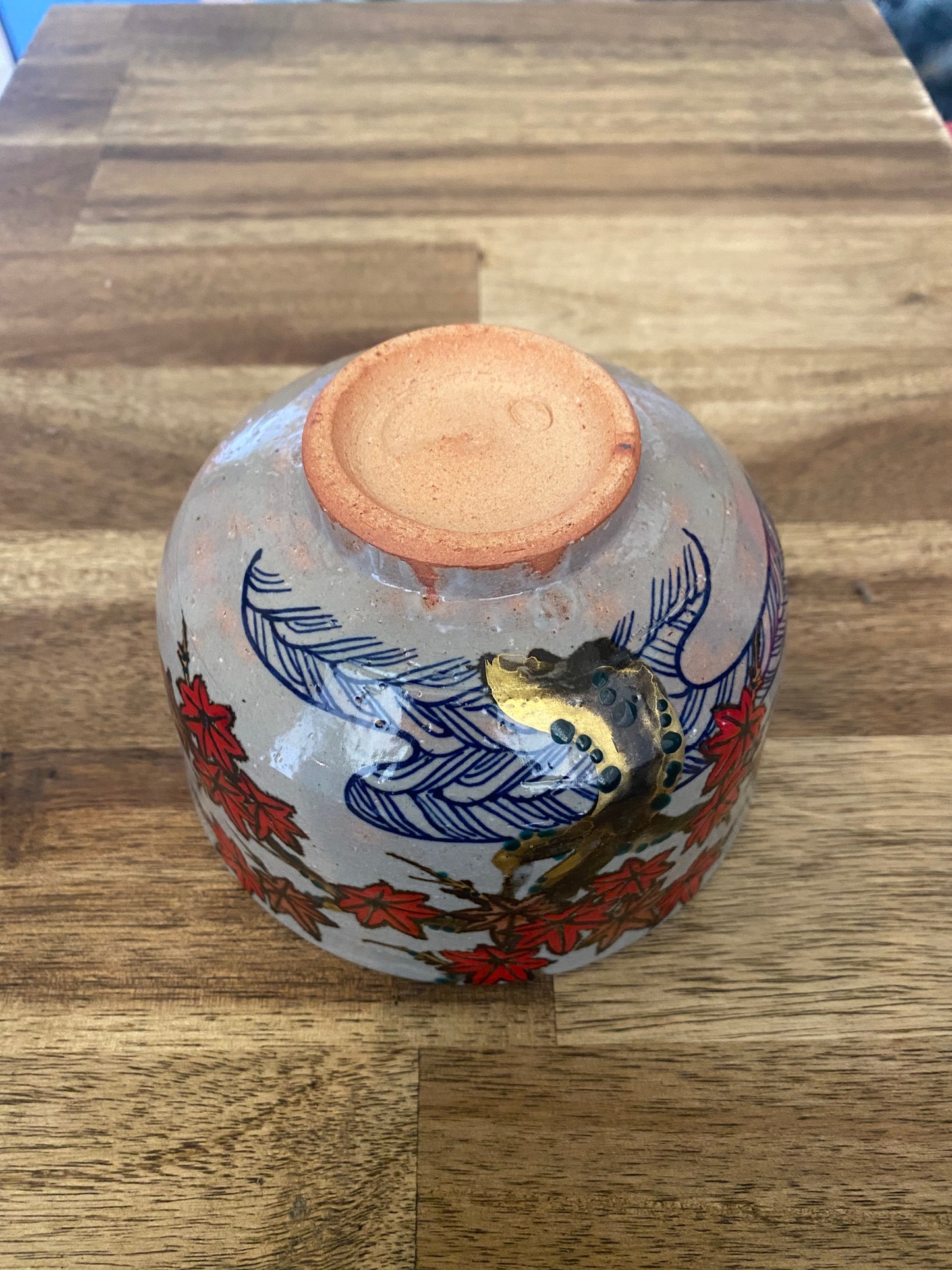 Japanese Kyo Ware Tea Bowl