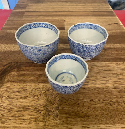 Japanese Ko-Imari Soba Cup And Dish Set (3)