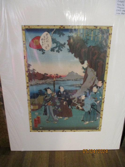 Japanese Woodblock Print By Utagawa Kunisada 2
