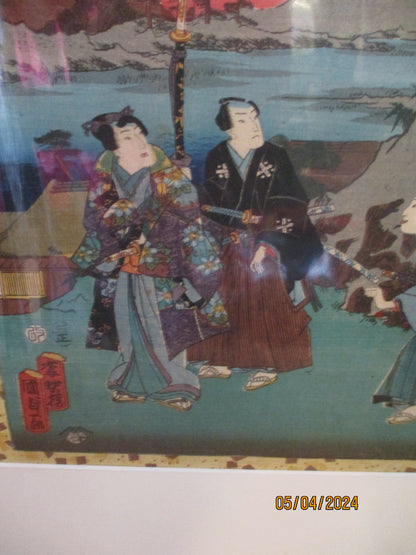 Japanese Woodblock Print By Utagawa Kunisada 2