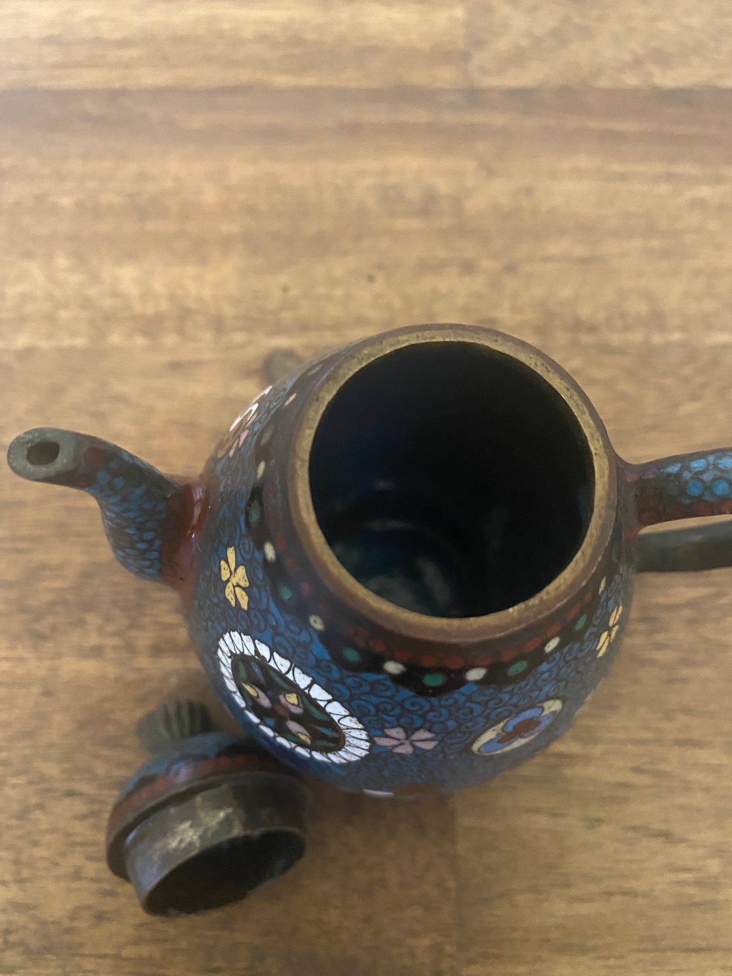 Japanese Cloisonne Teapot
