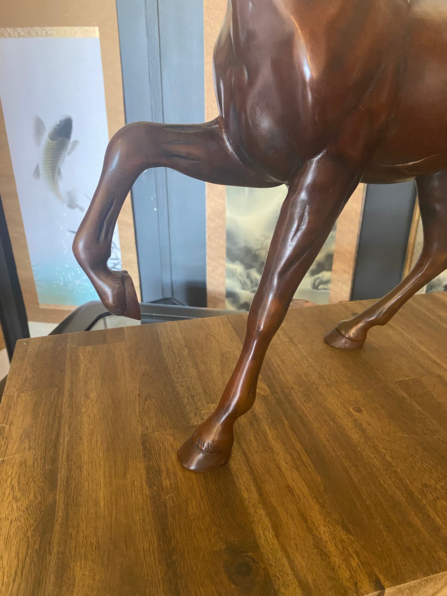 Japanese Bronze Okimono Horse